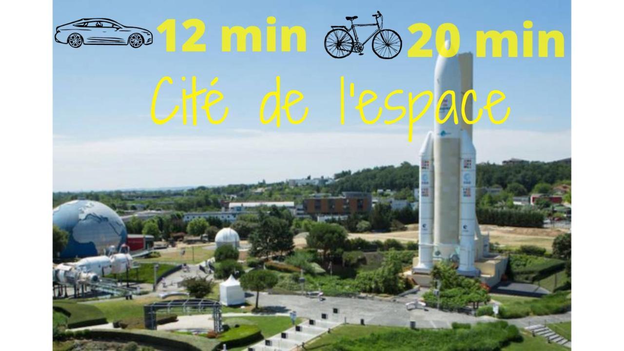トゥールーズLes Jardins De Rangueil, Parking, Metro, Piscineアパートメント エクステリア 写真