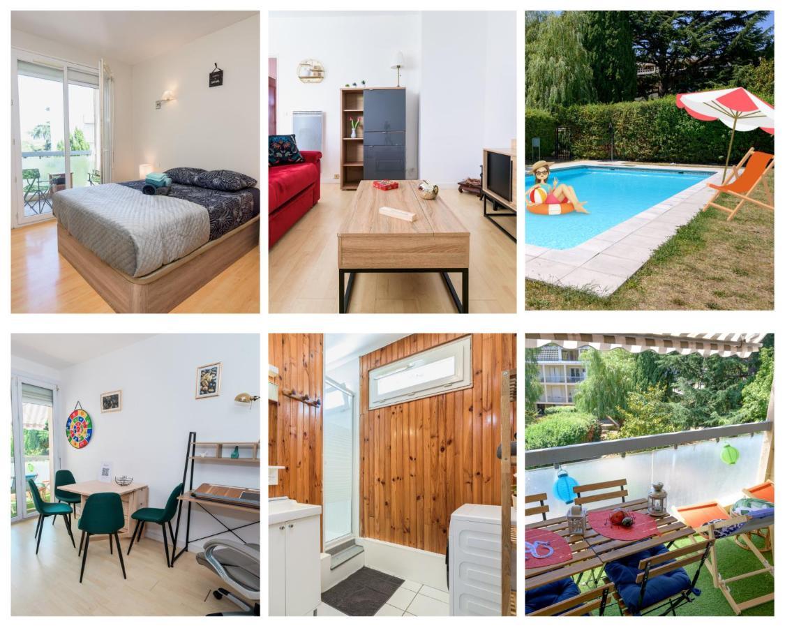トゥールーズLes Jardins De Rangueil, Parking, Metro, Piscineアパートメント エクステリア 写真